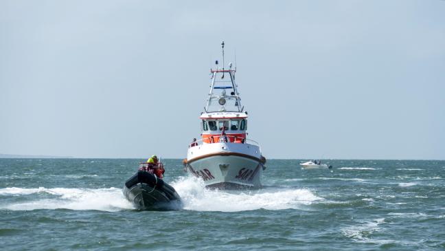Seenotretter befreien Angler aus Lebensgefahr