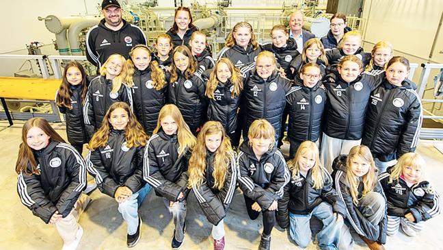 SEFE Storage unterstützt Fußball-Mädchenmannschaften
