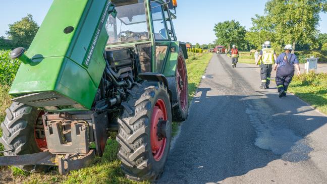 Traktor verliert große Mengen Hydrauliköl