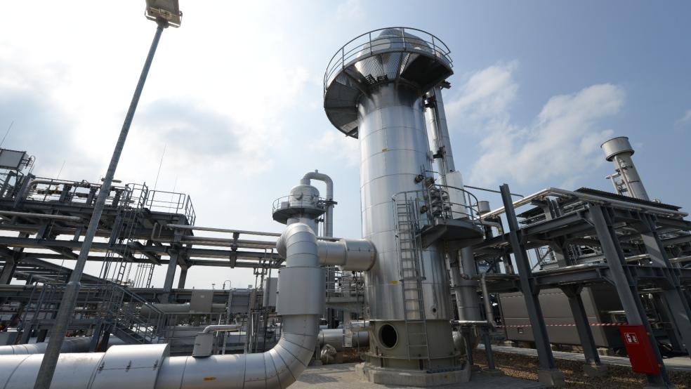 Der Verein hatte sich wegen befürchteter Folgen der unterirdischen Gasspeicherung gegründet - das Foto zeigt Anlagen der SEFE Storage GmbH in Jemgumkloster. © SEFE Storage GmbH (Symbolfoto)