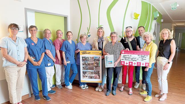 Lions spenden 1300 Euro für Förderverein der Kinderklinik