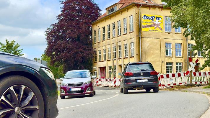 Bahnübergang in der Innenstadt wieder frei