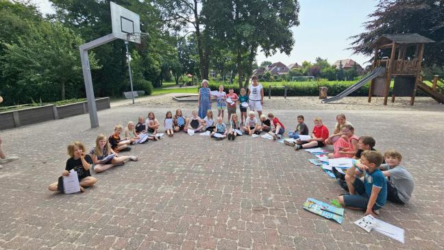 Grundschüler malten mit viel Phantasie Bilder