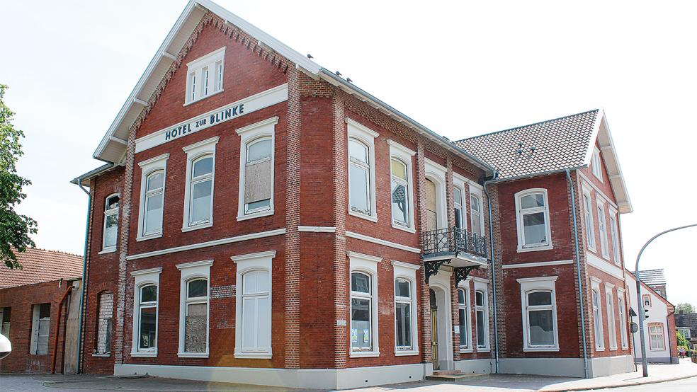 Das ehemalige Hotel »Zur Blinke« wird derzeit saniert. Die Bundespolizei wird es aber wohl nicht beziehen.  © Foto: Berents