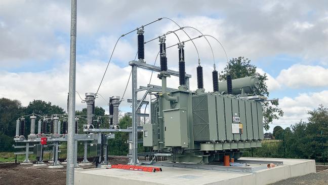Windpark im Wartestand