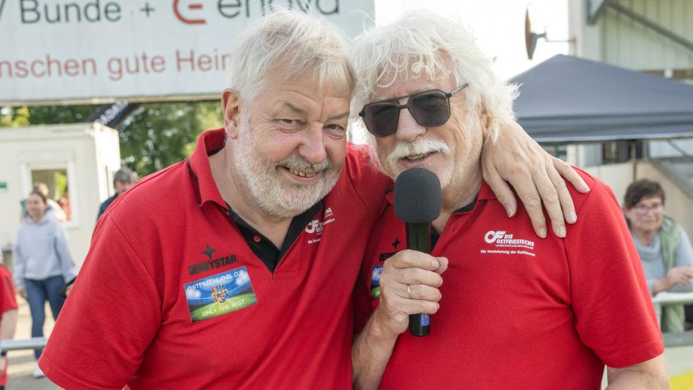 Manfred Bloem (links) und Ewald Adden sind die Gesichter des Ostfriesland-Cups. © Bruins