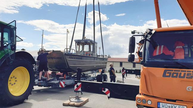 Törn zum neuen Hafen