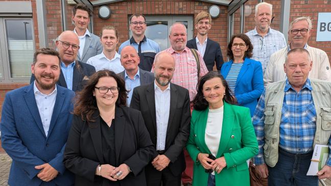 Bodenproben für Wasserstoff-Pläne