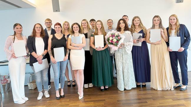 Examen in der Pflege erfolgreich bestanden