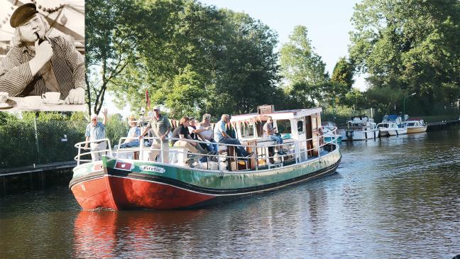Schiffahrt mit Liedern von Hannes Flesner und Annekdoten