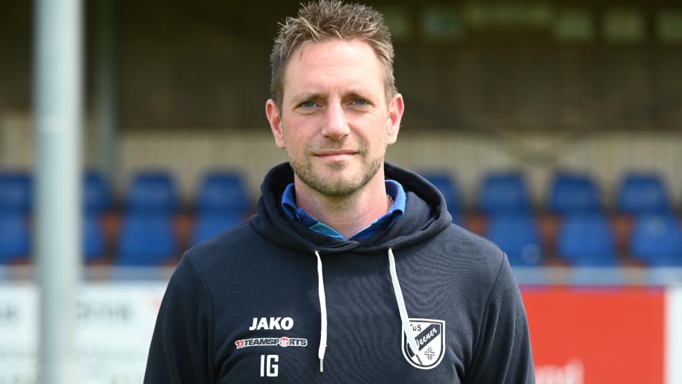 Trainer Ingo Groen sah trotz der Niederlage ein gutes Spiel seiner Mannschaft. © Born