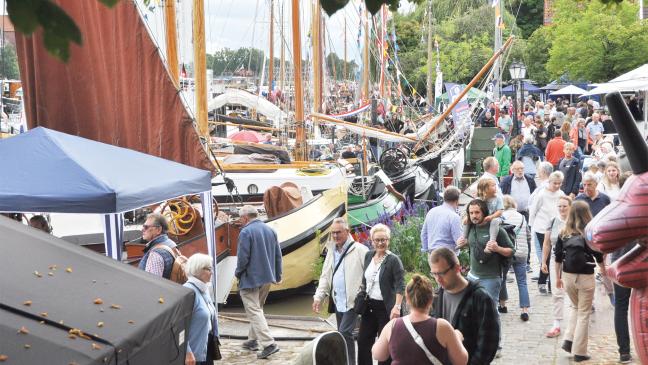 70 Skipper waren zu Gast im Museumshafen