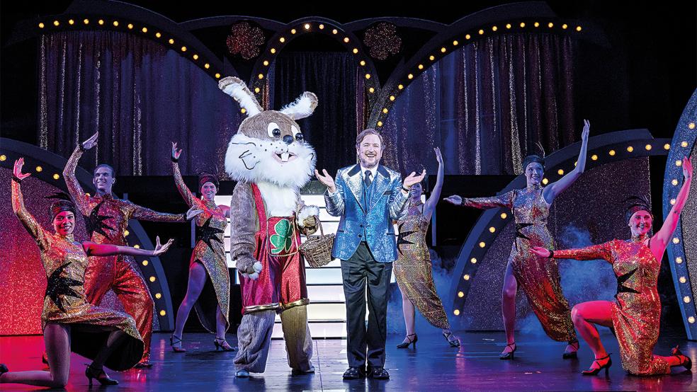 Da ist er, der lustige Glückshase. Am 5. September gibt es »Kein Pardon« in Form eines Musicals in Weener.  © Foto: Landesbühne
