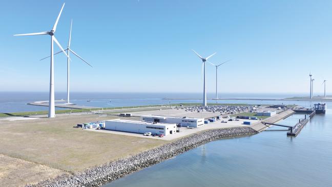 Eemshaven als Basis für Mega-Windpark vor Borkum