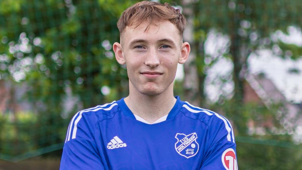 Joshua Bloem erzielte für den TuS Holthusen den 2:0-Halbzeitstand. © Jungeblut