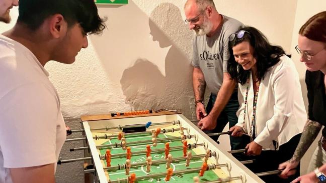 Jugendzentrum in Bunde eine Gemeinschaftsleistung