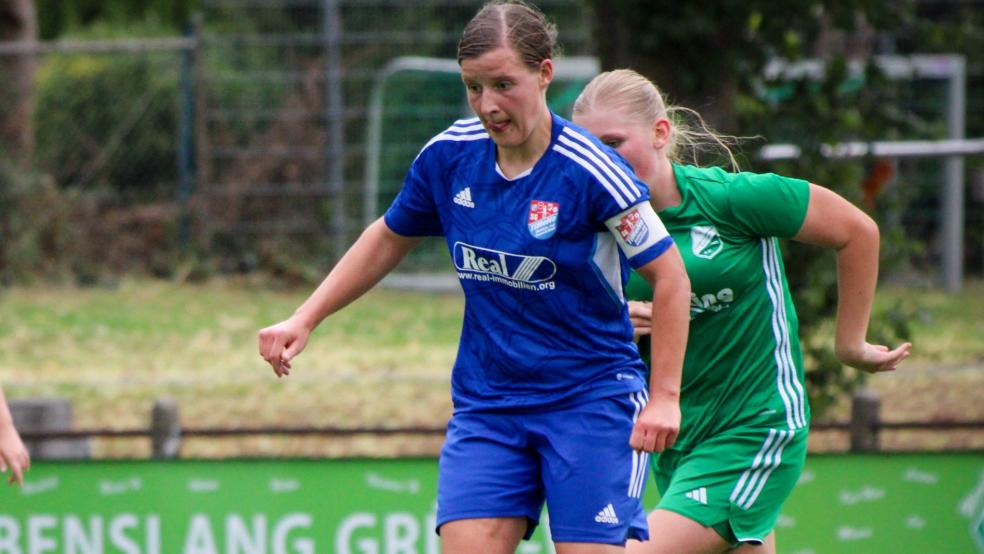 TiMoNo um Kapitänin Alina Murra (blaues Trikot) zeigte eine souveräne Leistung in Lutten. © privat