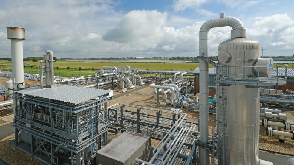 Die Arbeiten auf dem Speichergelände in Jemgumkloster umfassen jährliche Inspektions- und notwendige Reparaturmaßnahmen. © Foto: SEFE Storage GmbH