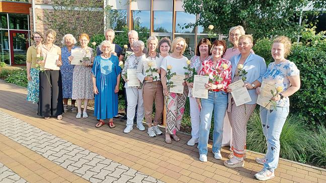 Neue Ehrenamtler für Hospizarbeit
