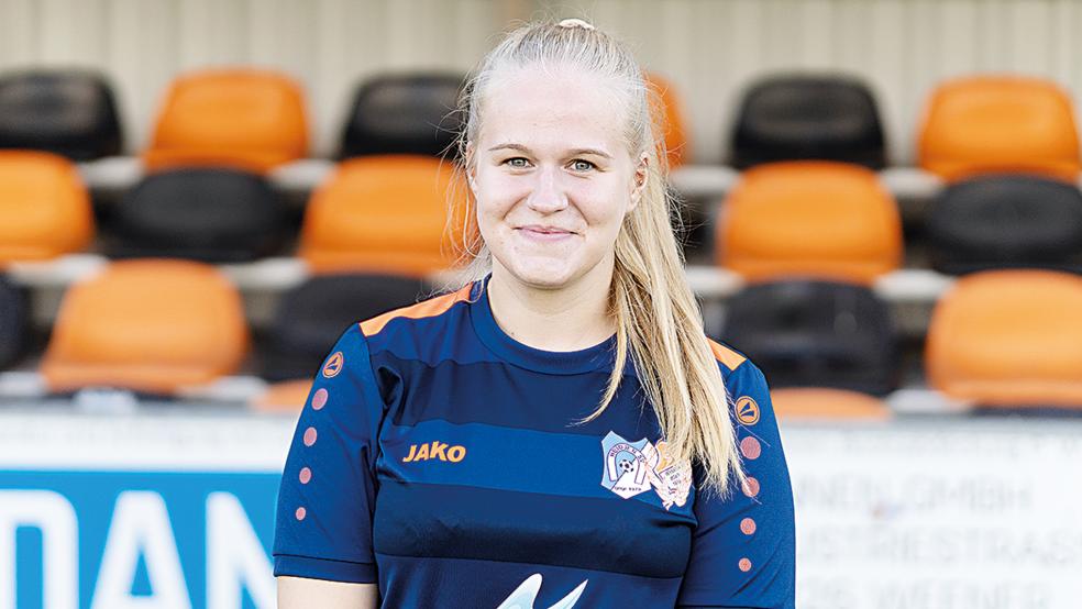 Alina Smeenge erzielte das einzige Tor im Spiel.  © Foto: Zuidema