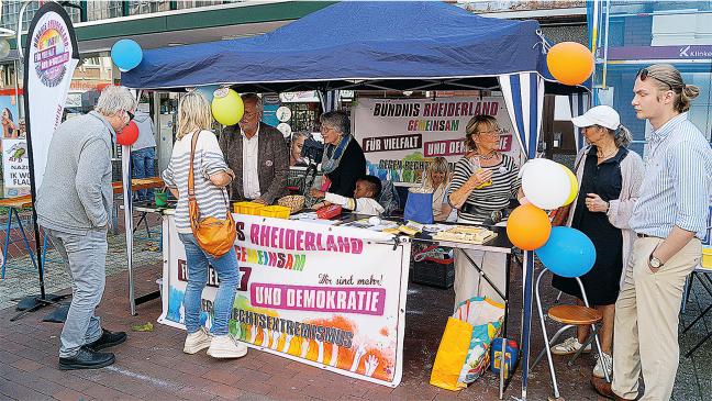 Rheiderland-Bündnis beim Fest der Kulturen