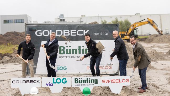 Bünting baut neues Frischelager
