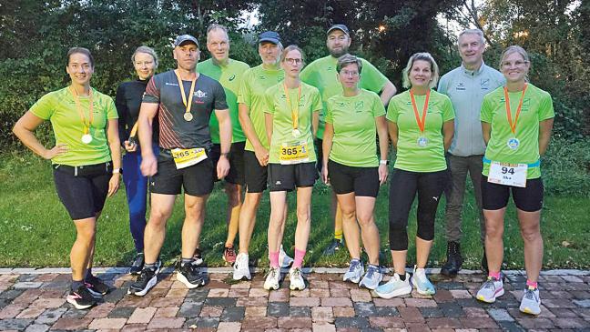 Zehnmal zehn Kilometer als Team oder solo