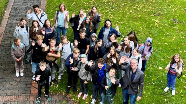 Auf drei Tassen Tee zu Gast