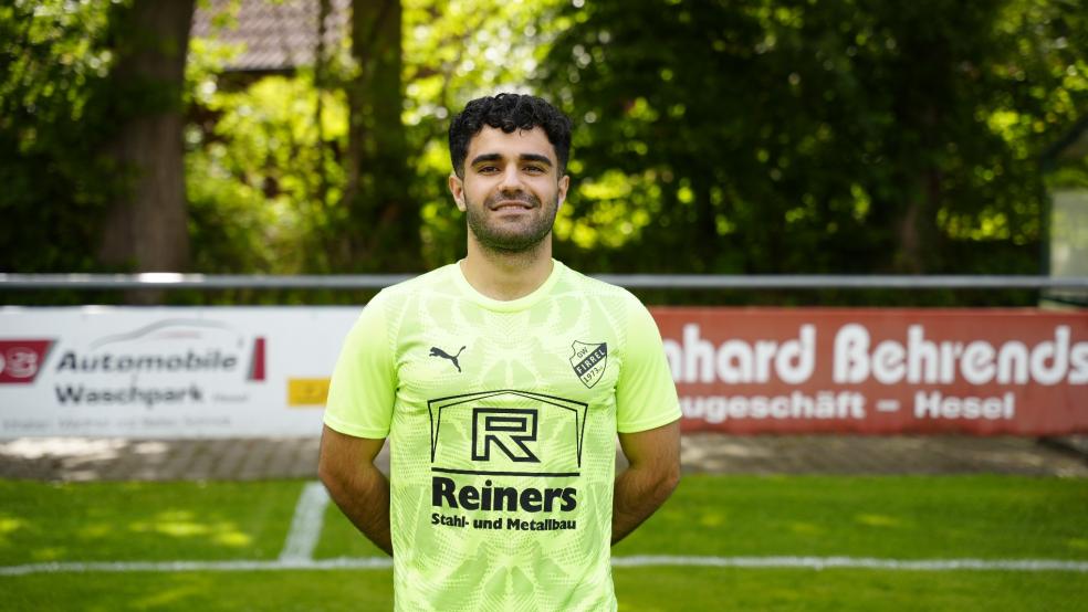 Oussama Marmouk erzielte beide Tore für Grün-Weiß Firrel. © Markus