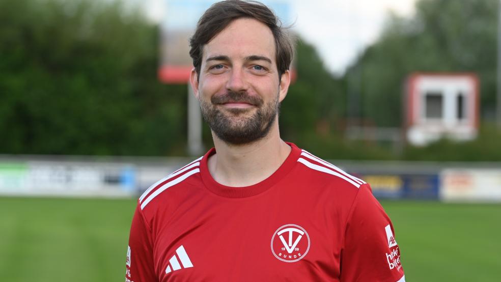 Peter Hilbrands erzielte den ersten Treffer für Bunde III in Collinghorst. © Born