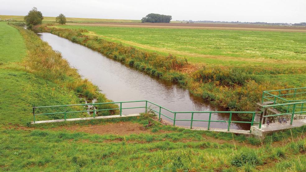 Nach dem Abschluss der Maßnahmen erinnert der Uferbewuchs am Wymeerer Sieltief in Kanalpolder kaum noch an die zahlreichen Büsche und Bäume, die hier über Jahre auch als Lebensraum für verschiedene Tierarten dienten.  © Foto: privat