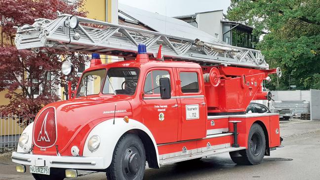 Feuerwehr-Oldtimer in Winschoten
