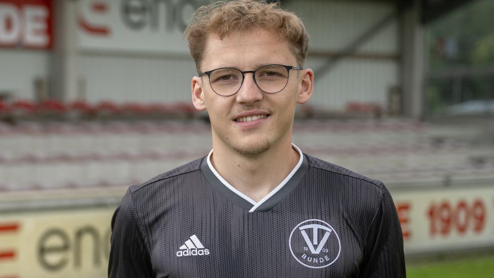 Jannik Smidt erzielte in Larrelt einen Doppelpack für Bunde. © Bruins