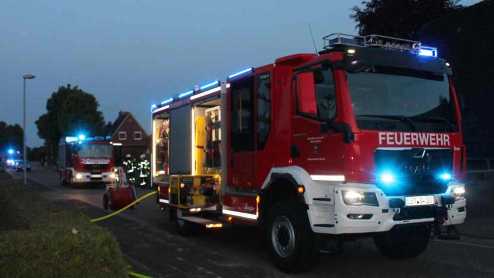Die Feuerwehr Weener, hier ein Archivbild, war heute am frühen Morgen im Einsatz am Krankenhaus Rheiderland. © Feuerwehr/Rand