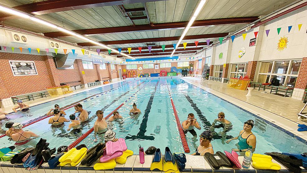 Das »zwembad« Hardenberg wird von der Weeneraner DLRG seit mittlerweile 18 Jahren im Winter genutzt.  © Foto: Kuper