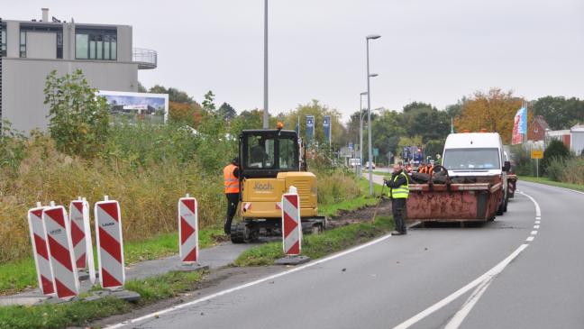 Deichstraße in Leer voll gesperrt