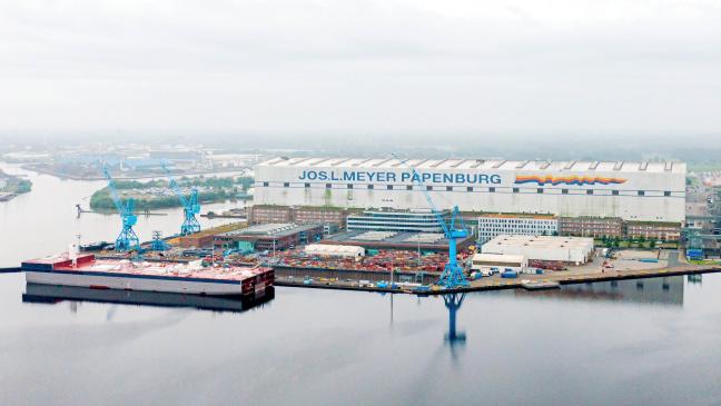 Spitze der Meyer Werft erweitert