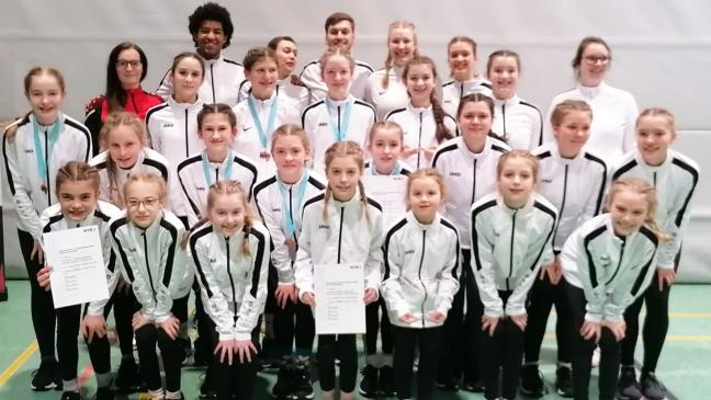 Rope-Skipper in Leer eine feste Größe