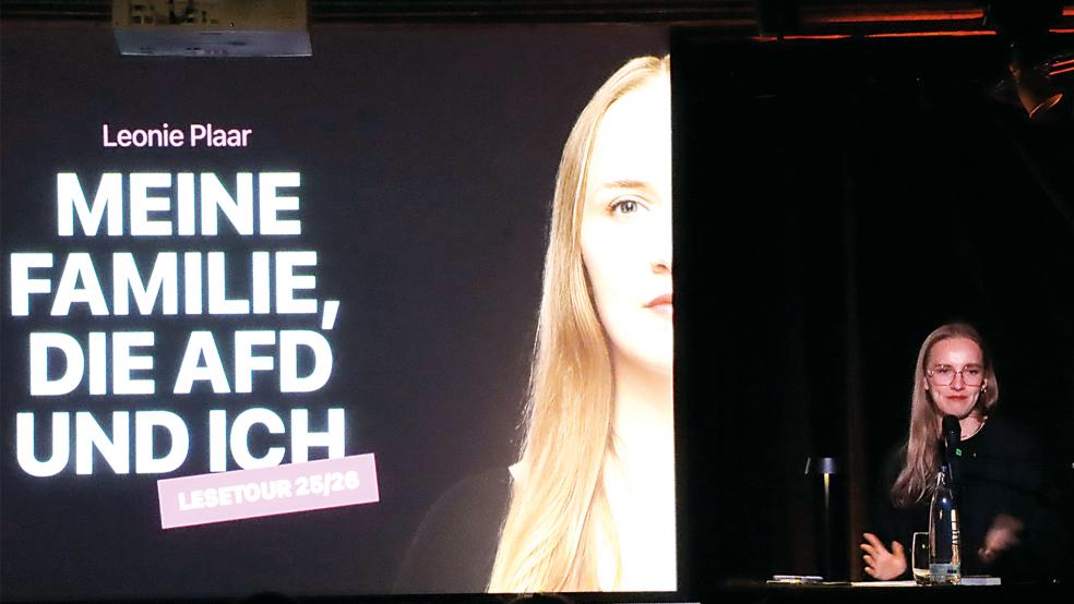 Leonie Plaar sagt: »Alice Weidel ist das Feigenblatt für die Queerfeindlichkeit der AfD«.  © Foto: Ammermann