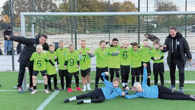 Starker Erfolg für junge Kicker