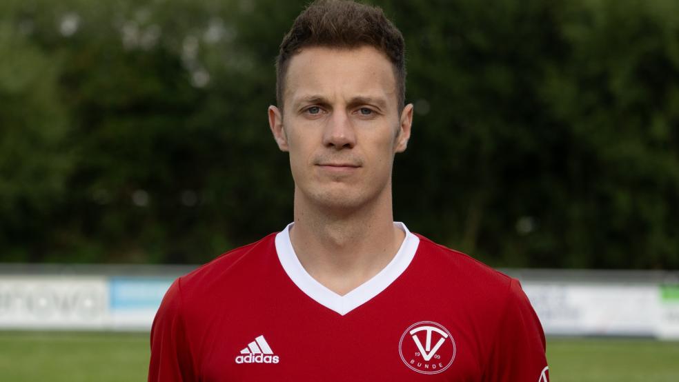 Maik Tirrel hat sein viertes Saisontor in der Ostfrieslandliga erzielt. © Bruins