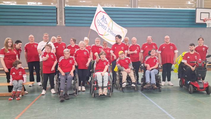 Neue Shirts für Open Dören-Sportler