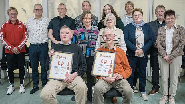 Hermann Schmidt hält TV seit 70 Jahren die Treue