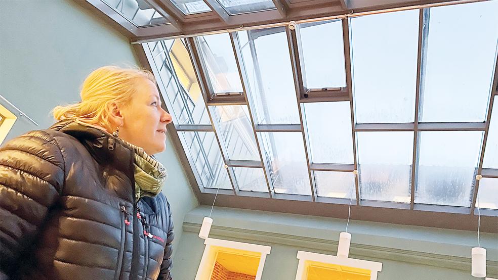 Silke Plaisir, Käuferin der ehemaligen Reilschule, liegt im Clinch mit dem Kreis Leer.  © Archivfoto: Janssen