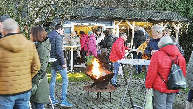 Lichterfest rund um das Atelierhaus der Lebenshilfe