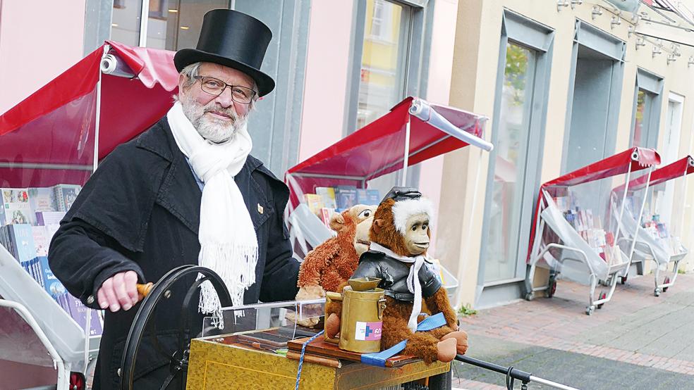 Ob Folklore, HipHop, Klassik, Rock oder aktuelle Chart-Hits: Heinz-Wilhelm Schnieders kann mit seiner Drehorgel nahezu jeden Musikgeschmack bedienen.  © Foto: Jürgens