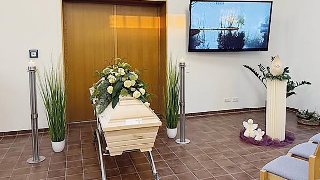 Trauerhalle will bekannter werden