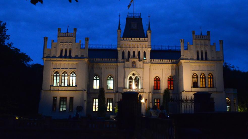 Das Schloss Evenburg in Leer ist im Dezember täglich für Besucher geöffnet. © Foto: Hanken