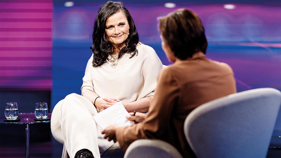 Mit Auftritten wie bei Sandra Maischberger in der ARD erreicht die CDU-Politikerin Gitta Connemann ein Millionenpublikum. Fakten-Checks gehören dabei mittlerweile zum Standard.  © Foto: ARD