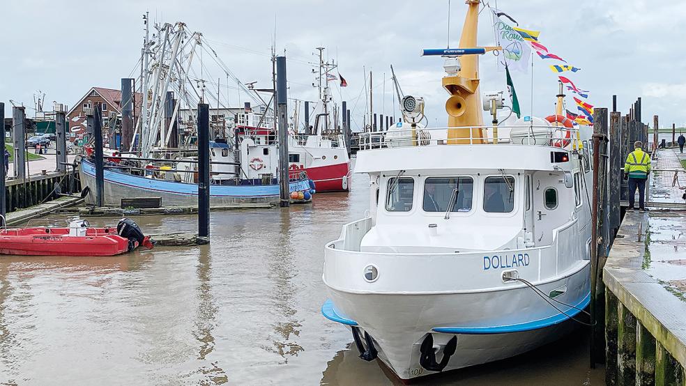 Weiter auf festem Kurs: Die MS Dollard hat sich auch in diesem Jahr wieder als Fähre für die Dollard-Route bewährt.  © Foto: Hanken